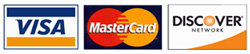 Visa, Mastercard, Discover